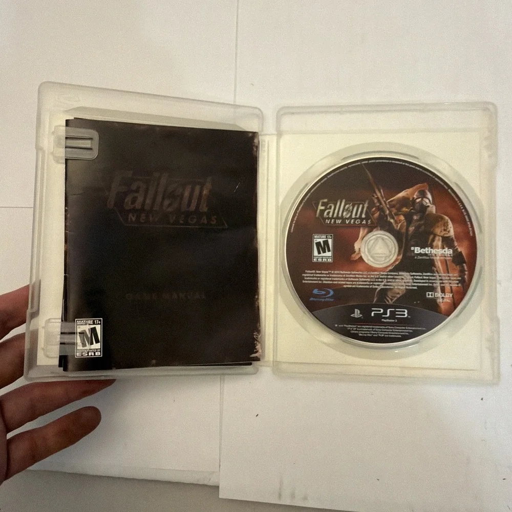 Sony PS3 Game Lot (9) PlayStation Fallout Mass Effect Gundam Extreme Wolfenstein